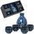 Niebieski Zestaw Komplet Do Podawania Japońskiego Sake Hana Blue 5 Element EDO JAPAN