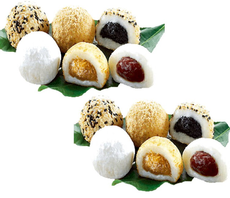 Ciasteczka Ciastka Ryżowe Klejące MOCHI Różne Smaki Mieszane MIX 450g YUKI & LOVE