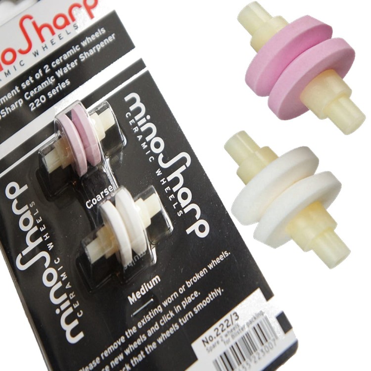 Global Japoński Zestaw Komplet 2 Kamieni Do Ostrzałek Wymiennych G-91