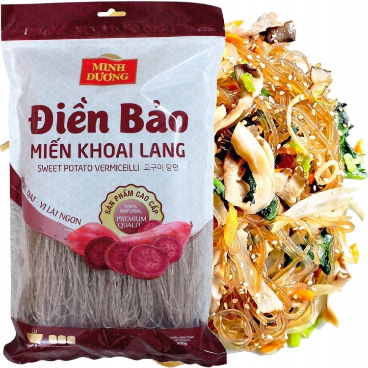 Wietnamski Makaron z Tapioki i Batatów Glass Noodles 300g MINH DUONG