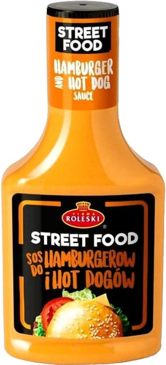 Sos Do Hamburgerów i Hot Dogów Bez Konserwantów Street Food 300g ROLESKI