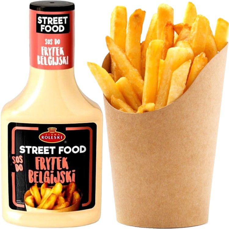 Sos Do Frytek Belgijski Bez Glutenu i Konserwantów Fries Sauce 290g ROLESKI