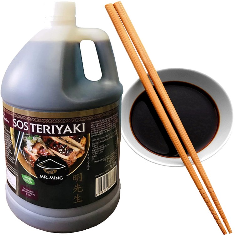Sos Marynata Teriyaki Barbecue BBQ Sauce Gastronomiczny 3,78L MR. MING