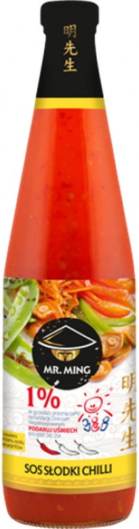 Sos Słodko Ostry Chilli Pikantny 24% Hot Sweet Chili Sauce 700ml MR. MING