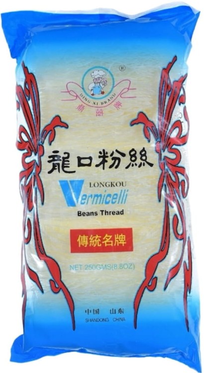 Chiński Makaron Sojowy z Fasoli Mung Nitki Vermicelli 250g (5x50g) DING XI BRAND