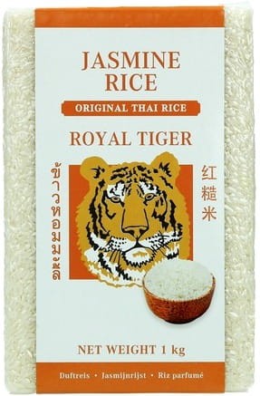 Zdrowy Sypki Ryż Jaśminowy Długoziarnisty BIAŁY Klasa AAA 1kg 1000g ROYAL TIGER