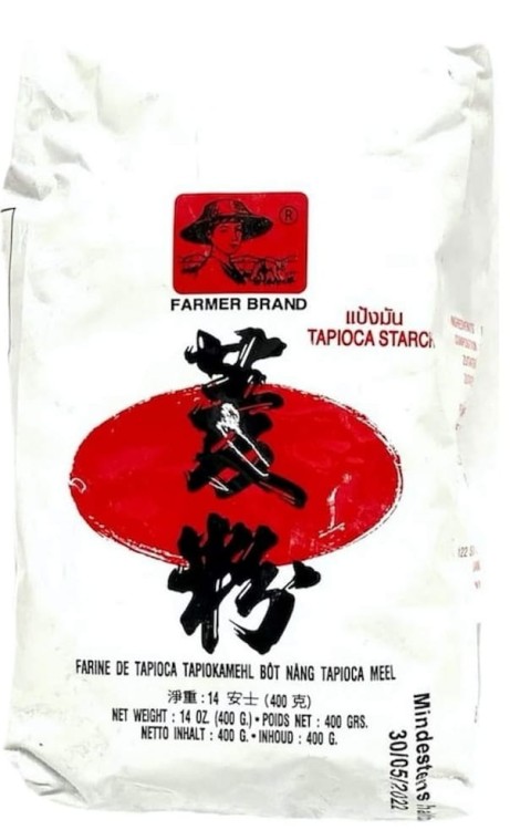 Mąka z Tapioki Skrobia Tapioka Bezglutenowa Bez Glutenu 400g FARMER BRAND