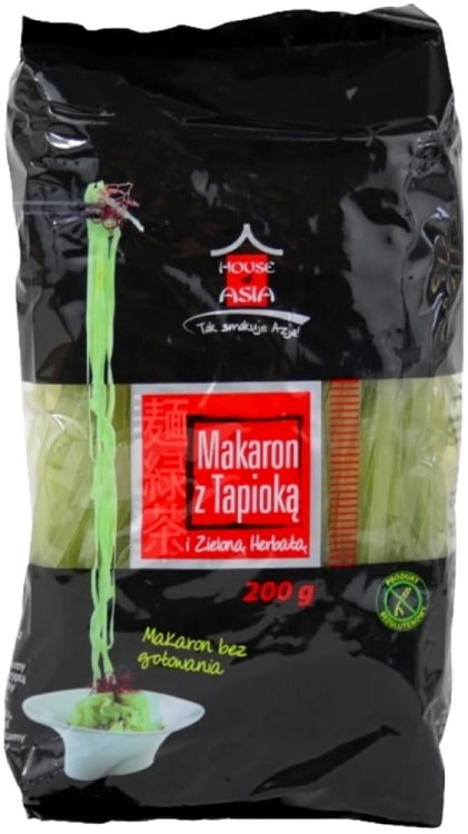 Wietnamski Makaron Ryżowy z Tapioką i Zieloną Herbatą 200g HOUSE OF ASIA