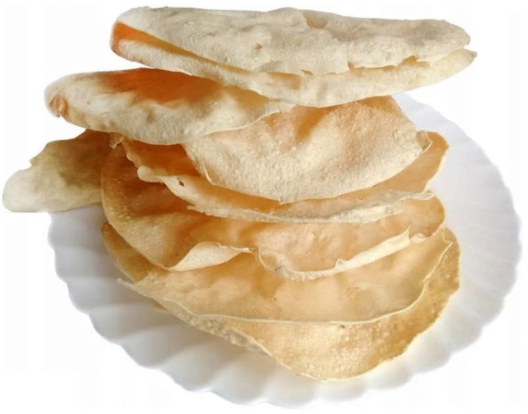 Indyjskie Kruche Placki Poppadums Papadam Madras Pikantne 12-15 Sztuk 112g TRULY INDIAN