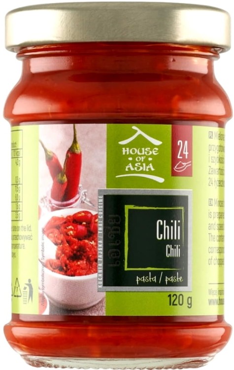 Ostra Aromatyczna Pasta z Chili Chilli Mielone Paste 120g HOUSE OF ASIA