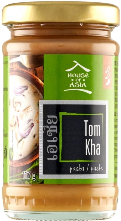 Tajska Pasta Do Zupy Kokosowej Tom Ka Kha w Słoiczku 115g HOUSE OF ASIA