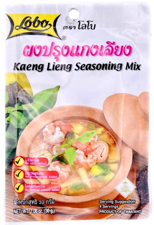 Tajska Gotowa Przyprawa Do Zupy Krewetkowej Kaang Lieng w Proszku 30g LOBO