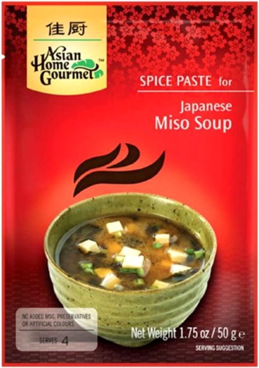Tajska Pasta z Fermentowanej Soi Do Japońskiej Zupy Miso 50g ASIAN HOME GOURMET