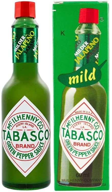 Sos Zielone Chili Tabasco Green Pepper Sauce USA 60ml MCILHENNY CO.