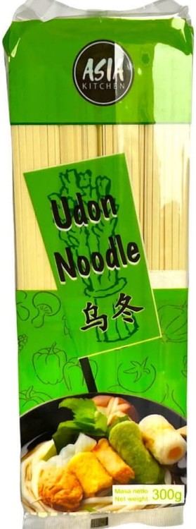Makaron Azjatycki Pszenny Do Zupy UDON Suchy Porcjowany 300g ASIA KITCHEN