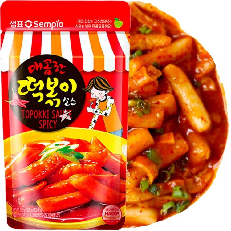 Sos Baza Do Topokki Hot Słodko Ostry 150g SEMPIO