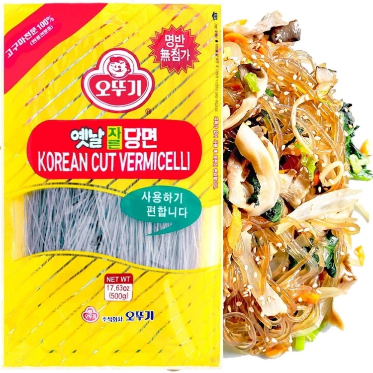 Koreański Makaron Vermicelli z Batatów Słodki Bez Glutenu 500g OTTOGI