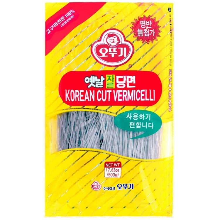 Koreański Makaron Vermicelli z Batatów Słodki Bez Glutenu 500g OTTOGI