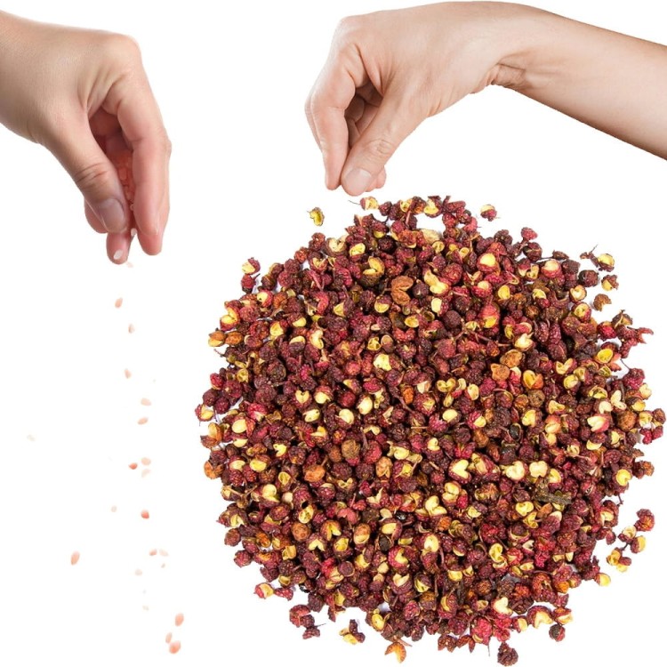 Chiński Aromatyczny Pieprz Syczuański Seczuański Ziarno Ziarna 25g SKWORCU