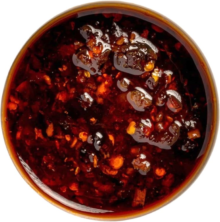 Gęsta Pasta Orzeszki Orzechy Ziemne w Oleju Chilli 275g LAO GAN MA