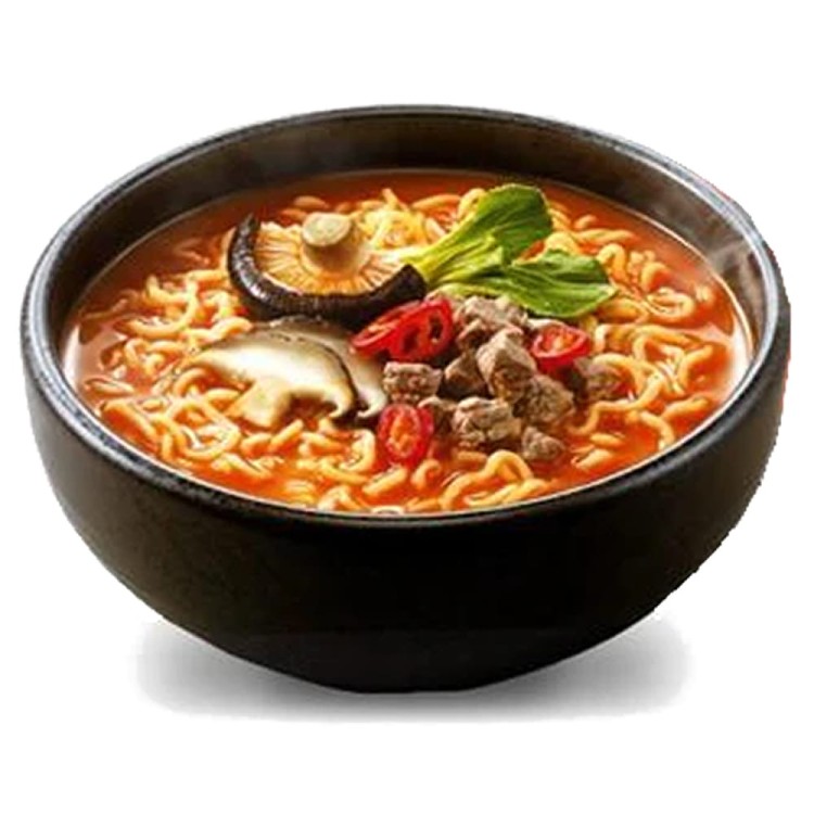 Koreańska Zupka Błyskawiczna Instant Shin Ramyun Black Ostra Hot 130g NONGSHIM