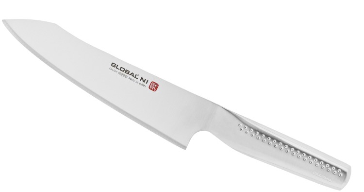 Global NI Japoński Ostry Nóż Kuchenny Orientalny Szefa Kuchni 20cm GN-009