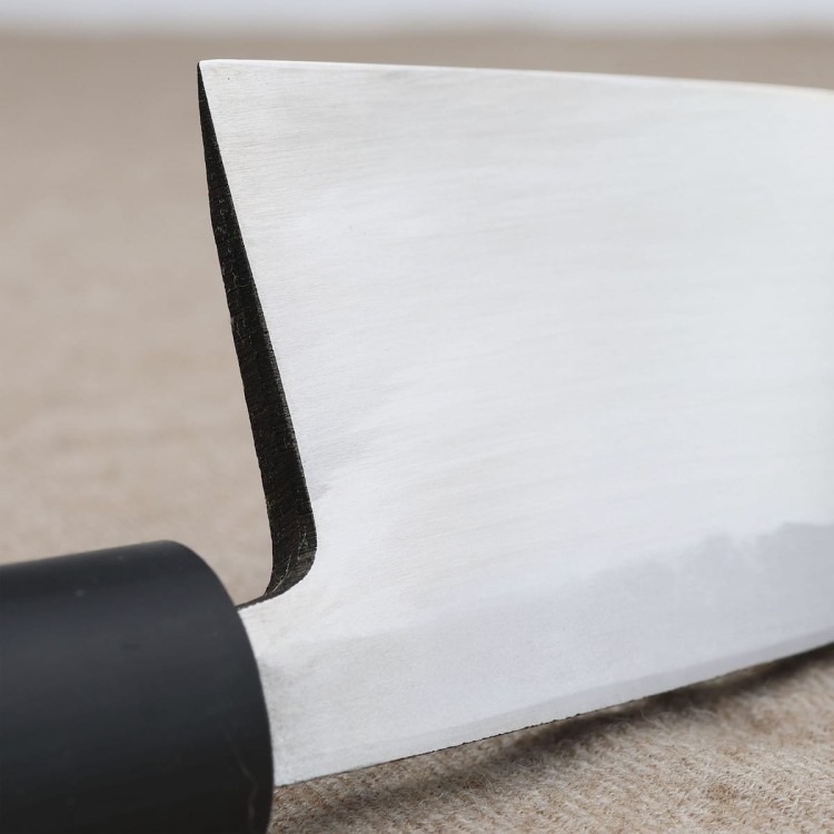 Tojiro Black Hammered Shirogami#2 Japoński Nóż Deba 15cm