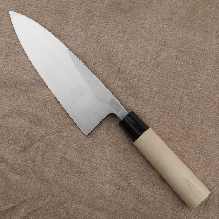 Tojiro Black Hammered Shirogami#2 Japoński Nóż Deba 18cm