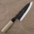 Tojiro Black Hammered Shirogami#2 Japoński Nóż Deba 18cm