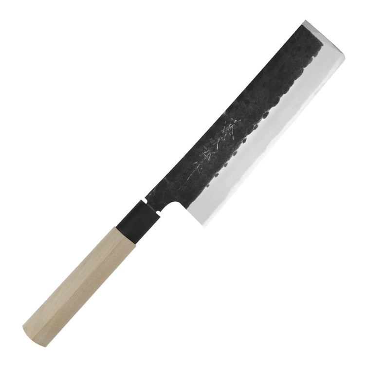Tojiro Black Hammered Shirogami#2 Japoński Nóż Usuba 19,5cm