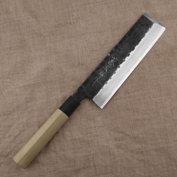 Tojiro Black Hammered Shirogami#2 Japoński Nóż Usuba 19,5cm