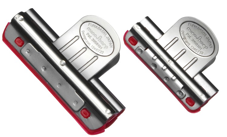 Global MinoSharp Japońskie Klipsy Do Ostrzenia Noży Ułatwiające 2 Sztuki