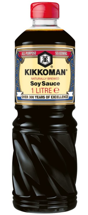 Japoński Sos Sojowy Do Sushi Naturalny Warzony 1 Litr KIKKOMAN