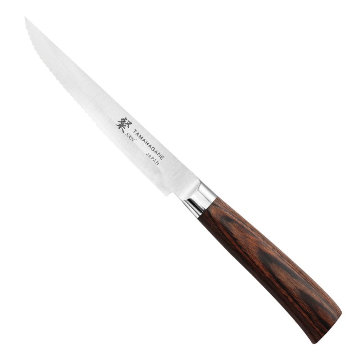 Tamahagane SAN Brown VG-5 Japoński Nóż Do Steków 12,5cm