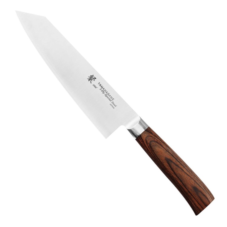 Tamahagane SAN Brown VG-5 Japoński Nóż Kengata 19,5cm