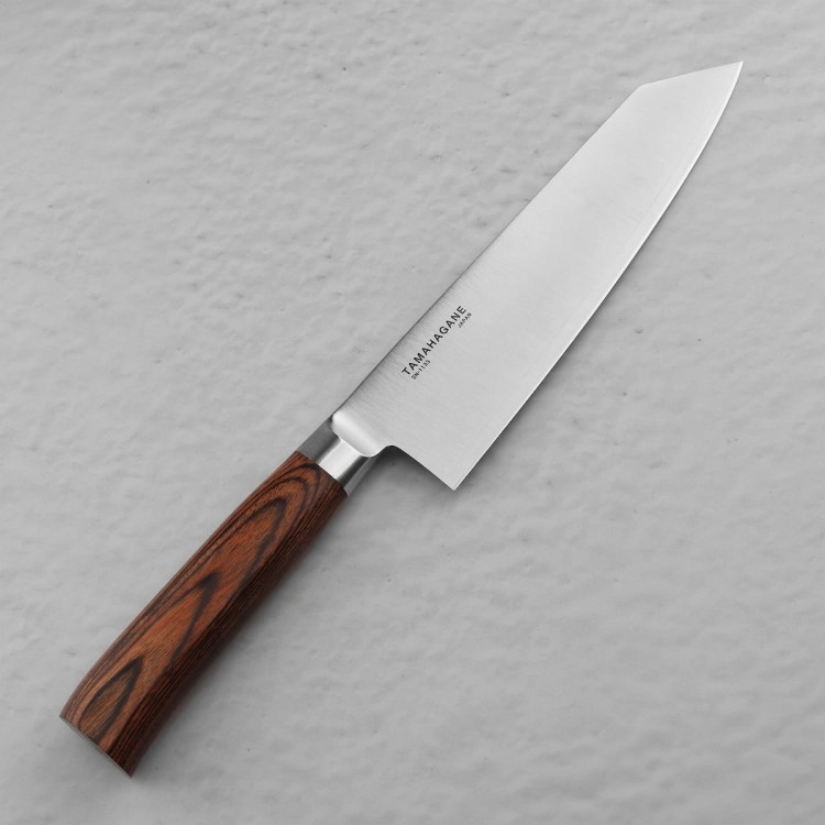Tamahagane SAN Brown VG-5 Japoński Nóż Kengata 19,5cm