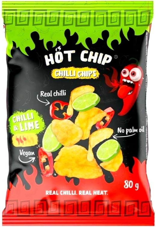Chilli Strips 80 000 SHU SMOKED SCORPIO Zdrowe Bez Glutenu 80g HOT CHIP