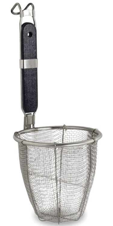 Czerpak Durszlak Cedzak Sito Do Makaronu 13,5cm Głęboki 13,5cm PROORIENT