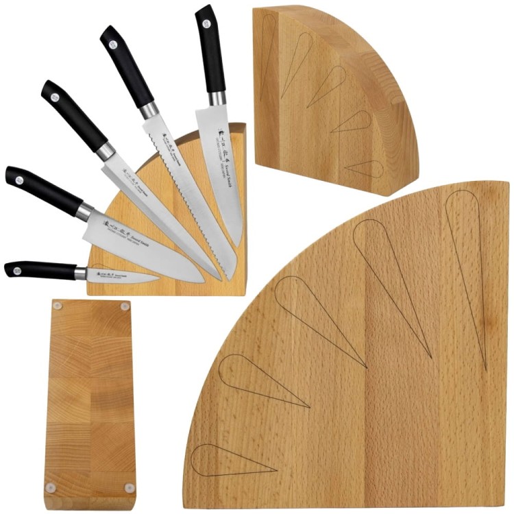 BISBELL Bambusowa Listwa Magnetyczna Bambus Na Noże 36cm 360mm BMKR20-36-BA