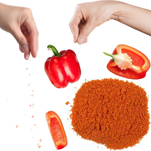 Papryka Mielona Słodka Czerwona Świeża Naturalna Aromatyczna Hiszpańska 1kg SKWORCU