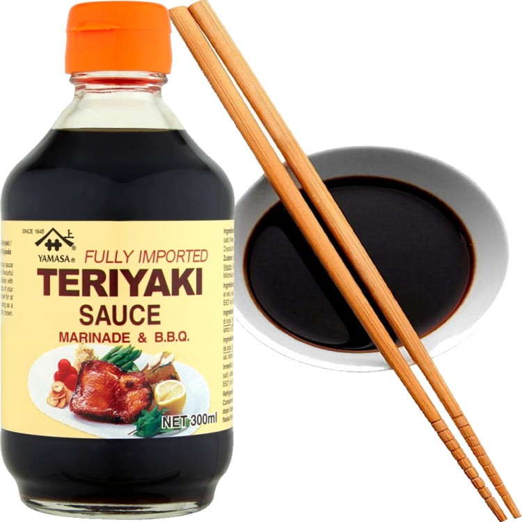 Japoński Gęsty Sos Sojowy Marynata BBQ TERIYAKI Do Mięsa 300ml YAMASA