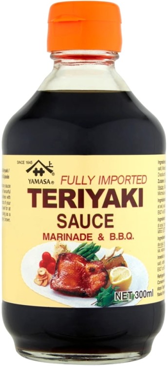Japoński Gęsty Sos Sojowy Marynata BBQ TERIYAKI Do Mięsa 300ml YAMASA