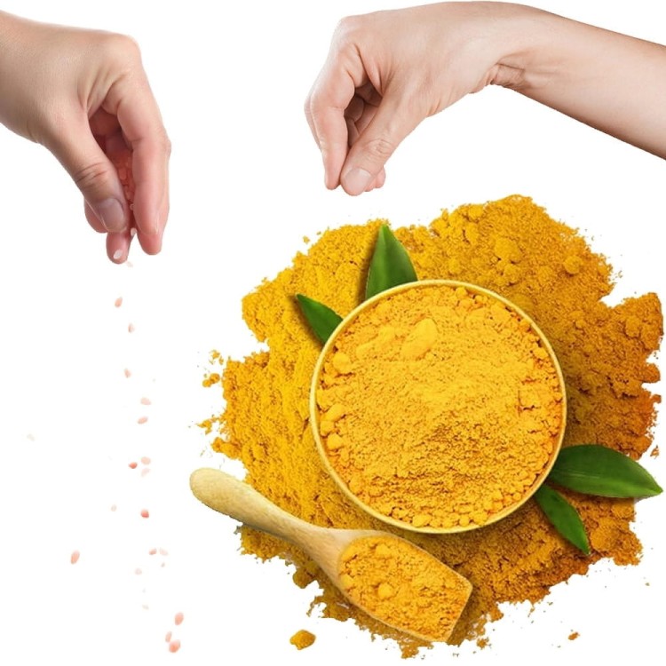 Kurkuma Mielona w Proszku Przyprawa z Indii Turmeric Haldi Powder 100g SKWORCU