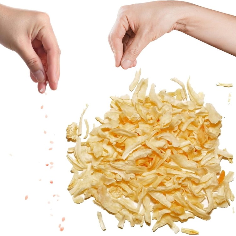 Cebula Suszona Indyjska w Płatkach Płatki Cebulki Cebuli Naturalne z Indii 90g SKWORCU