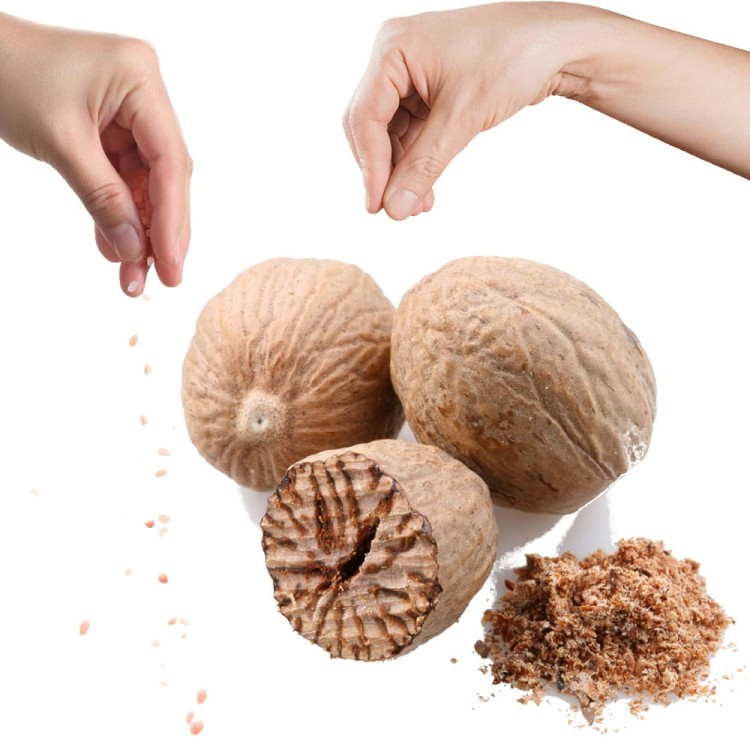 Przyprawa Gałka Muszkatołowa Mielona w Proszku Aromatyczna Naturalna 50g SKWORCU