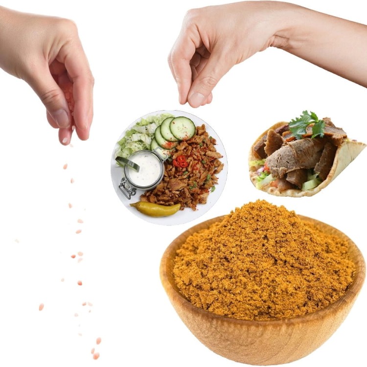 Przyprawa Zioła Do Gyrosa Kebabu Mięsa Naturalna Aromatyczna Mieszanka 50g SKWORCU