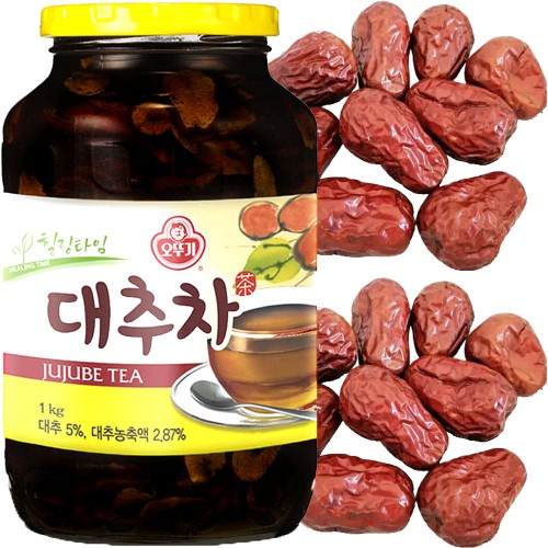 Koreańska Herbata JUJUBE Rozgrzewająca Konfitura Jujube Tea 1kg OTTOGI