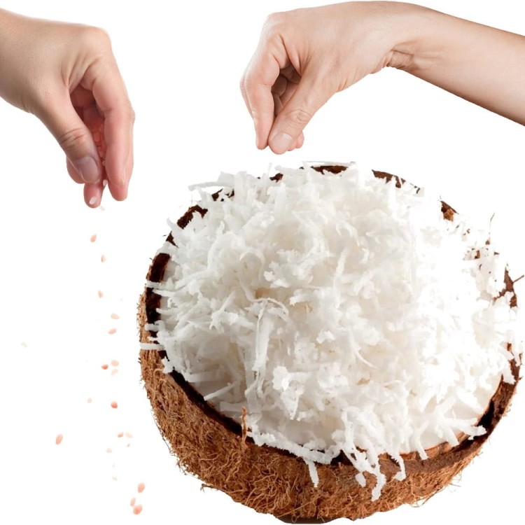 Wiórki Kokosowe Naturalne Świeże z Kokosa Kokos w Wiórkach Do Sałatek 200g SKWORCU