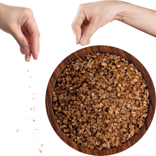 Sól Morska Szlachetna Wędzona Drewnem Bukowym Naturalna Aromatyczna 100g SKWORCU