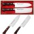 Satake Unique Shirogami#2 Japoński Zestaw 2 Noży Santoku 17cm i Nakiri 17cm
